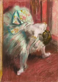 Degas Edgar Danseuse Au Tutu Vert Ca. 1887년