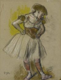 Degas Edgar Danseuse Ca. 1880 canvas print