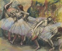 Degas Edgar Danseuses Ca. 1885 1900 canvas print