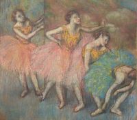 Degas Edgar Quatre Danseuses Ca. 1903 canvas print