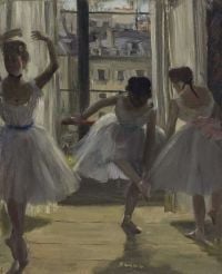 Degas Edgar Trois Danseuses canvas print