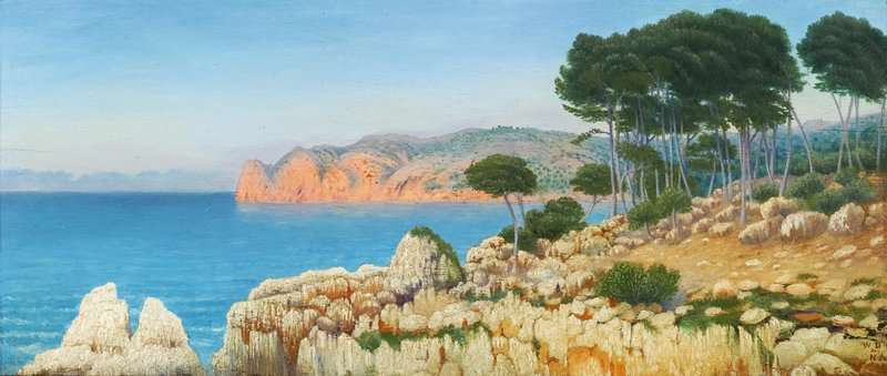 Degouve De Nunques William Majorque Calsa San Vicente canvas print