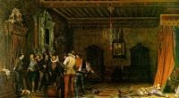 Delaroche Assassination 1834 canvas print