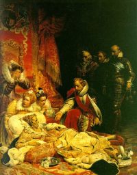 ديلاروش موت إليزابيث 1828 كبير