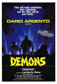 Demons Demoni 영화 포스터 캔버스 프린트