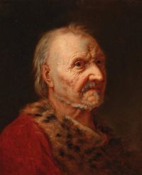 Denner Balthasar A Bearded Old Man canvas print