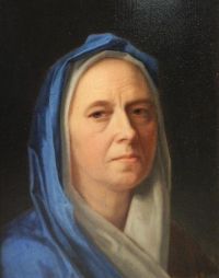 Denner Balthasar Head Of A Woman With A Veil 1724