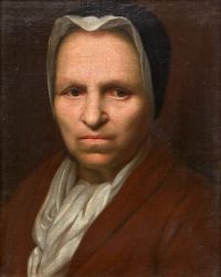 Denner Balthasar Portrait Of A Woman canvas print