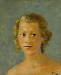 Derain Andre Portrait De Femme Ca. 1934 39 Leinwanddruck