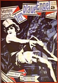 Derblaueengel Poster del film stampa su tela