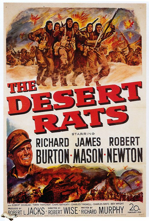 Tableaux sur toile, 1953년 사막 쥐의 복제 영화 포스터