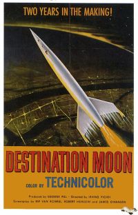 Destinazione Luna 1950 poster del film