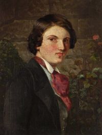 Deverell Walter Howell Self Portrait Ca. 1849