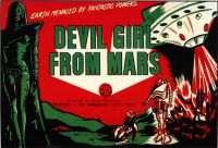 화성에서 악마 소녀 3 영화 포스터 캔버스 인쇄