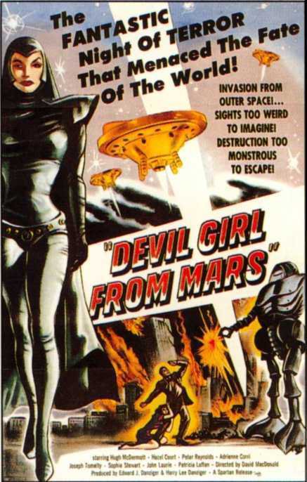 Póster de la película Devil Girl From Mars