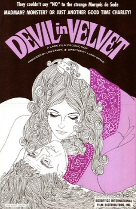 Devil In Velvet 영화 포스터 캔버스 프린트