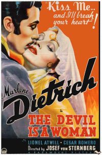 Il diavolo è una donna 1935 poster del film