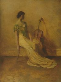 Dewing Thomas Wilmer An Artist Ca. 1916