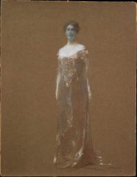 دوينغ توماس ويلمر فستان السهرة قبل طباعة قماش 1926