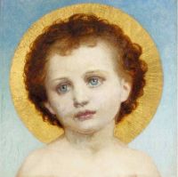 Dicksee Francis Bernard An Infant Saint canvas print