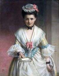 ديكسي فرانسيس برنارد بالنسبة لك ملكة جمال كاليفورنيا. 1870 قماش مطبوع