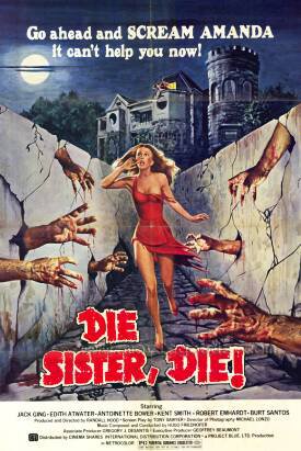 Stampa su tela Die Sister Die Movie Poster