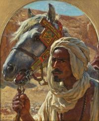 Dinet Etienne Der Araber und sein Pferd 1903