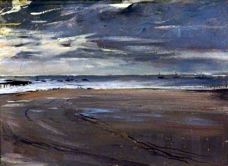 Dodson Sarah Paxton Ball The Sands Southport Merseyside 1884 canvas print