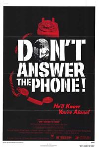 Poster del film Non rispondere al telefono Stampa su tela