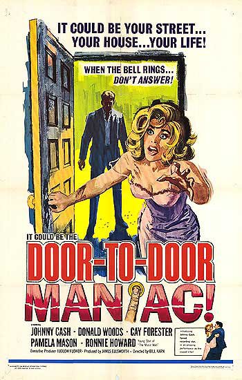 Tableaux sur toile, reproducción de Door To Door Maniac Movie Poster