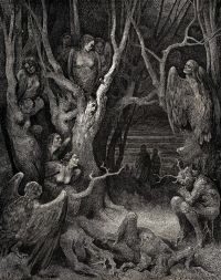 Dore Gustave 35. It Is Here Where The Hideous Harpies Build Their Nests