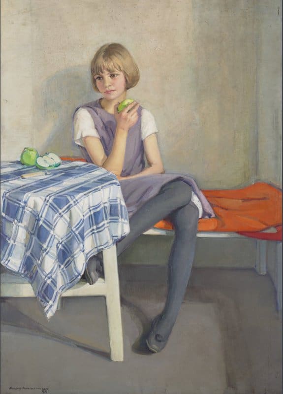 Dorothy Johnstone Green Apples 1921 canvas print
