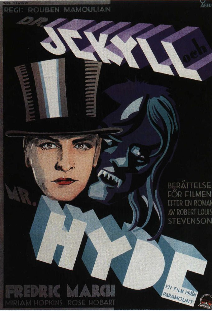 Dr.jekyll And Mr.hyde 31 2 영화 포스터 캔버스 프린트