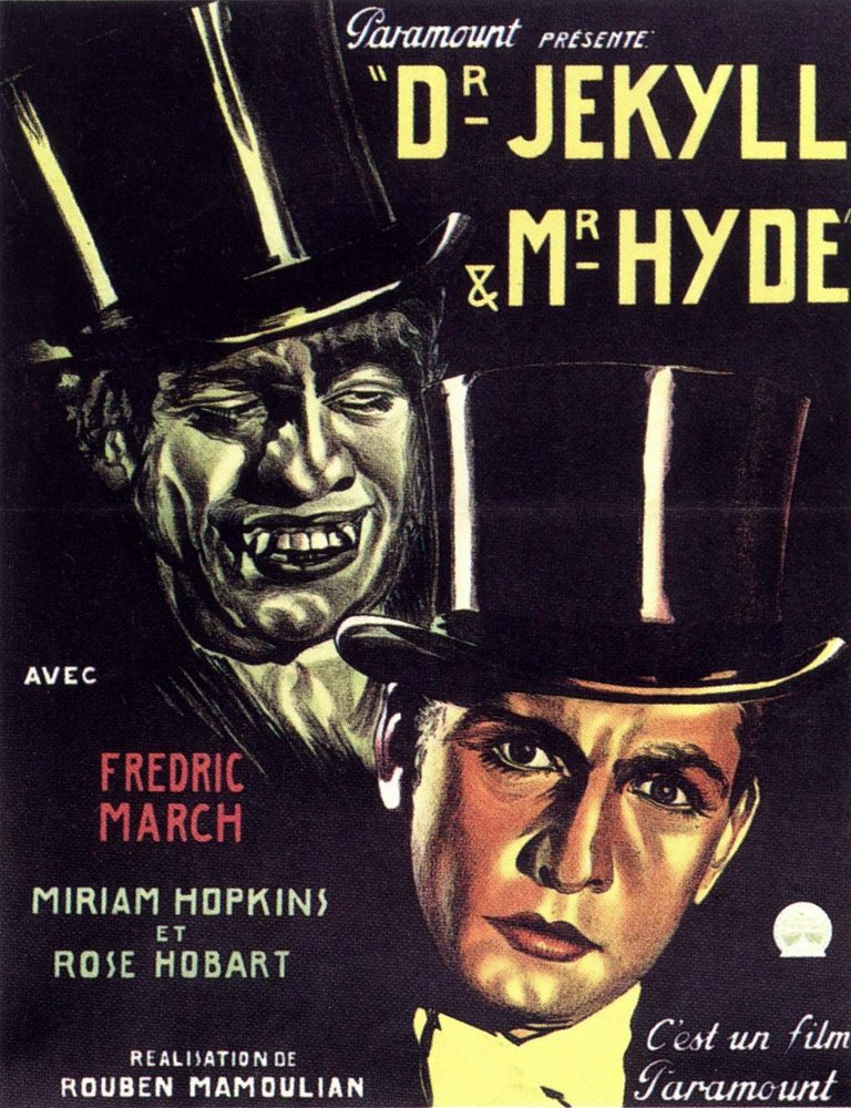 Tableaux sur toile, reproducción de Dr.jekyll y Mr.hyde 31 Movie Poster