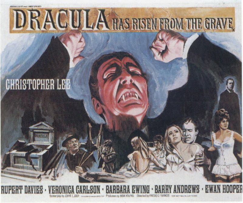 Póster de la película Drácula ha resucitado de la tumba