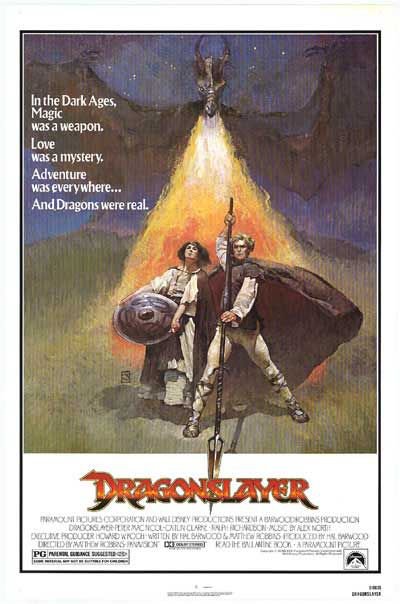 Tableaux sur toile, reproducción de Dragonslayer Movie Poster