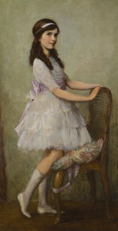 Draper Herbert James Portrait Of Miss Barbara De Selincourt canvas print