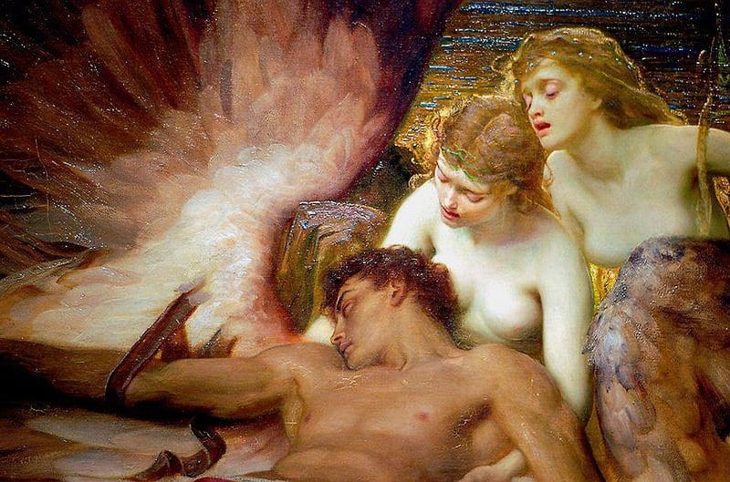 Draper Herbert James The Lament For Icarus 2 canvas print