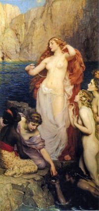 Draper Herbert James The Pearls Of Aphrodite 1907 canvas print
