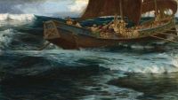 Draper Herbert James The Wrath Of The Sea God 1900 canvas print