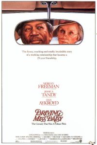 Driving Miss Daisy 1989 Movie Poster canvas print