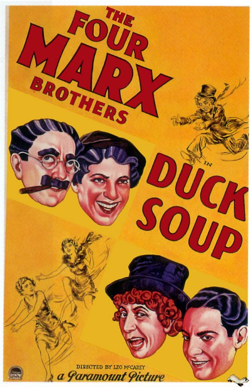 Póster de la película Duck Soup 1933