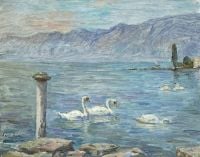 Duhem Henri Lake Montreux 1905