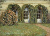 Duhem Henri The Artists Garden Ca. 1910