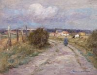 Duhem Henri The Road Home Ca. 1910 canvas print