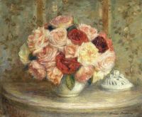 Duhem Henri Touffe Of Roses