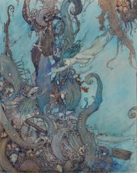 Dulac Edmund The Little Mermaid canvas print