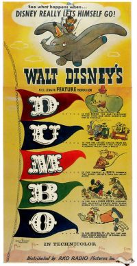 Dumbo 1941 póster de película