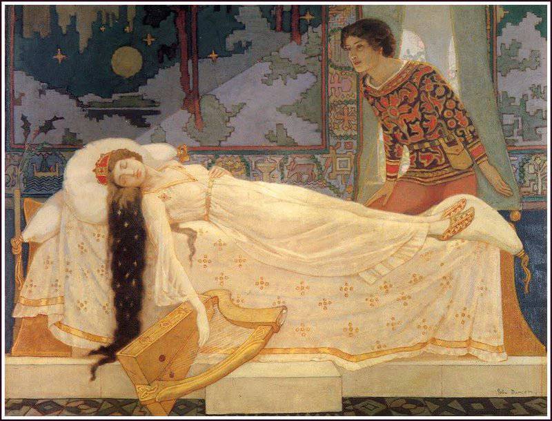 Duncan John The Sleeping Princes 1915 canvas print