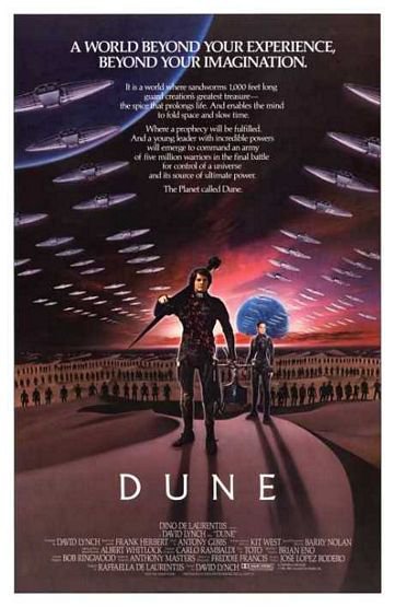 Stampa su tela Dune Movie Poster